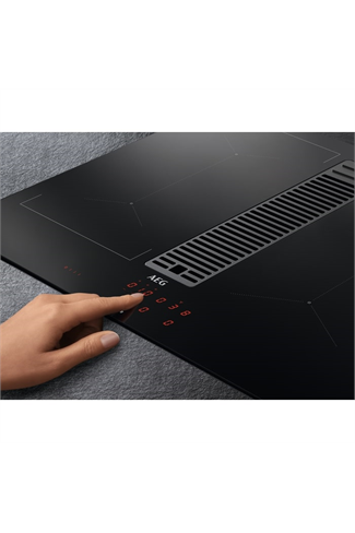 AEG IDE74243IB 
72cm Combohob Easy, RECIRCULATION MODEL, Touch on Glass controls, H2H, Single Bridgi