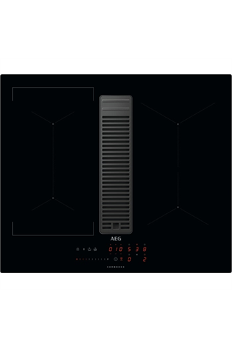 AEG IDE74243IB 
72cm Combohob Easy, RECIRCULATION MODEL, Touch on Glass controls, H2H, Single Bridgi