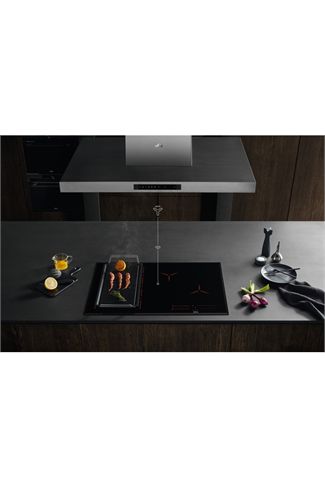 AEG IKB64401FB
60cm Induction Hob, 4 Cooking Sections, Hob2Hood, DirekTouch Controls, Frameless (Sl