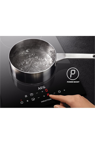 AEG IKB64401FB
60cm Induction Hob, 4 Cooking Sections, Hob2Hood, DirekTouch Controls, Frameless (Sl