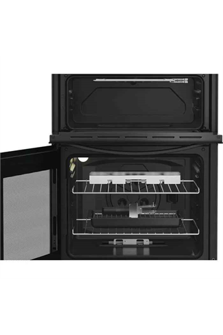 Indesit ITG6GB 60cm Gas Twin Cavity Cooker Black