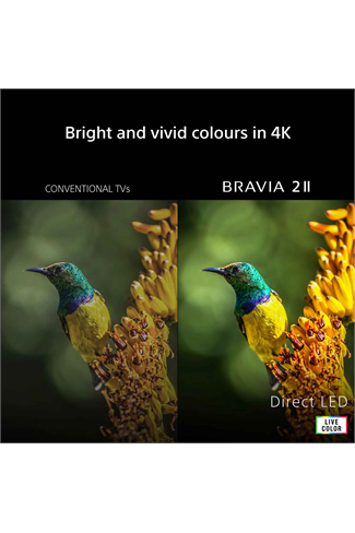 Sony K55S25M2PB.UKA 55" 4K BRAVIA 2 II Direct LED Google TV