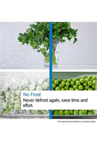 Bosch KGN33NLEBG 60/40 Frost Free Fridge Freezer Stainless Steel
