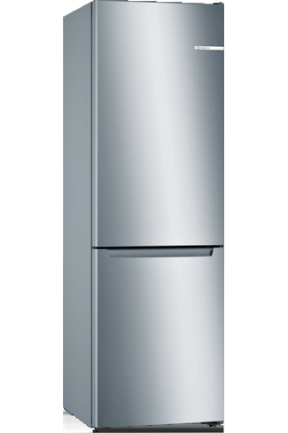 Bosch KGN33NLEBG 60/40 Frost Free Fridge Freezer Stainless Steel