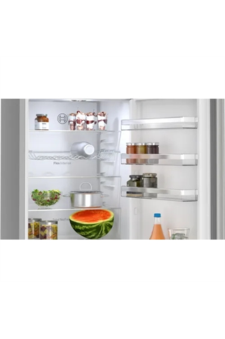 KGN392LAGG, Free-standing fridge-freezer with freezer at bottom