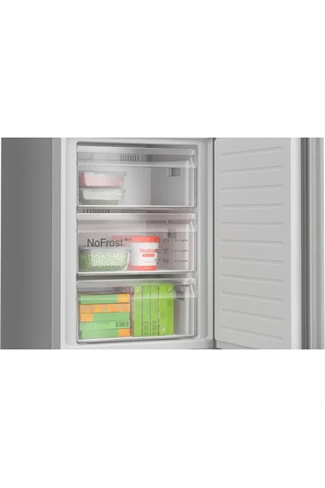 KGN392LAGG, Free-standing fridge-freezer with freezer at bottom