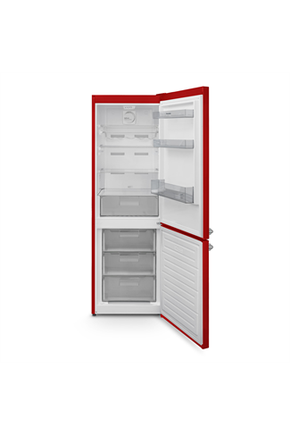 Montpellier MAB386ER Red 59.5cm Frost Free Retro Fridge Freezer