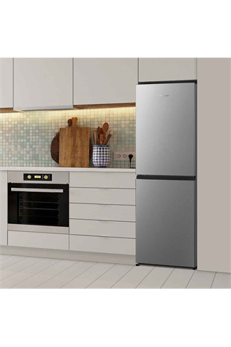 Fridgemaster MC55240ES 55.4cm Silver 50/50 Freestanding Fridge Freezer