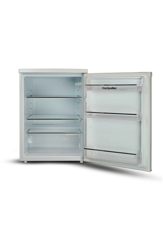 Montpellier MDAUCL60W White 60cm Undercounter Larder Fridge 156L