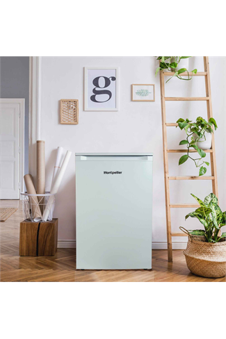 Montpellier MDAUCL60W White 60cm Undercounter Larder Fridge 156L