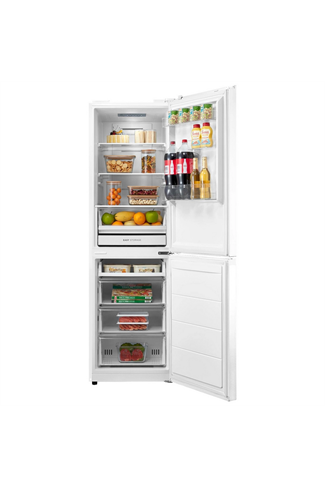 Midea MDRB379FGD01 54.7cm White 60/40 Total No Frost Fridge Freezer
