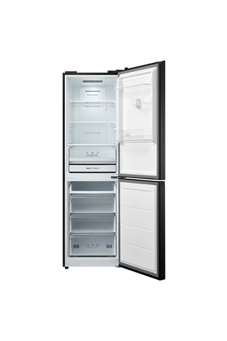 Midea MDRB379FGD30 54.7cm Black 60/40 Total No Frost Fridge Freezer