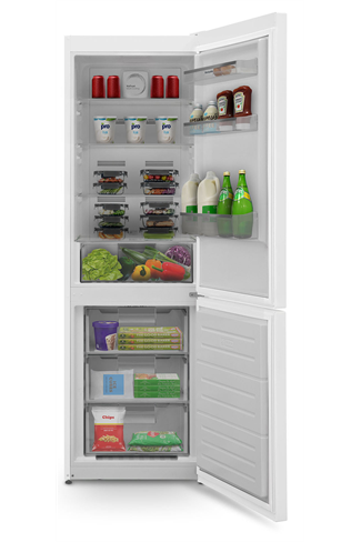 Montpellier MNF1860W 60cm White No Frost 60/40 Fridge Freezer