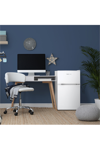 Montpellier MS2035EW 47cm White Undercounter Fridge Freezer