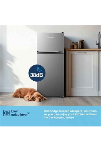 Fridgemaster MTM48120ES 47.5cm Silver 70/30 Fridge Freezer