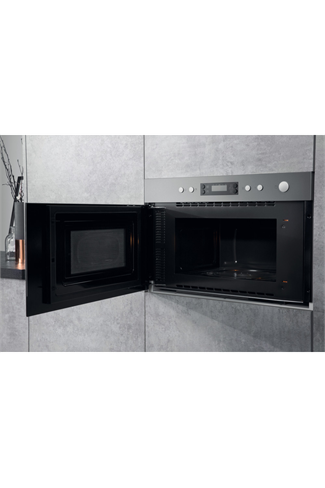 Hotpoint Class 3 MN314IXH Built-In Stainless Steel 750W 22L Microwave with Grill