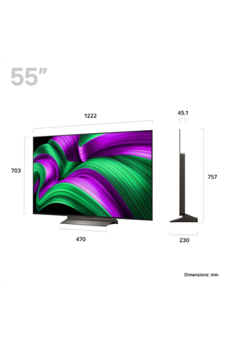 LG OLED55C56LB.AEK OLED evo AI C5 55" 4K Smart TV