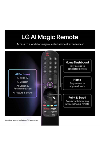 LG OLED55C56LB.AEK OLED evo AI C5 55" 4K Smart TV