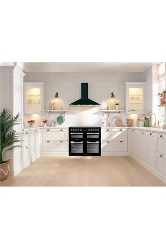 Leisure PR100F530K 100cm Cuisinemaster Pro Dual Fuel Range Cooker Black