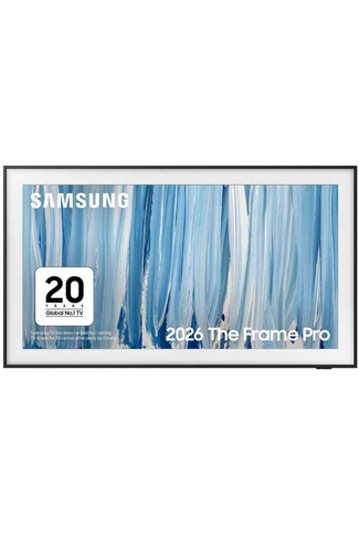 Samsung QE65LS03HWUXXU 65" 4K The Frame Pro Neo QLED 4K Vision AI Smart TV Art Mode & Wall Mount TV