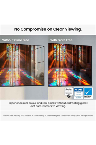 Samsung QE65S90HAEXXU 65" OLED Glare Free Vision AI Smart TV
