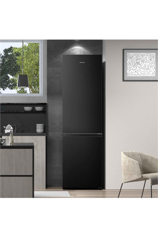 Hisense RB435N4BFE Black 59.5cm 70/30 Total No Frost Fridge Freezer