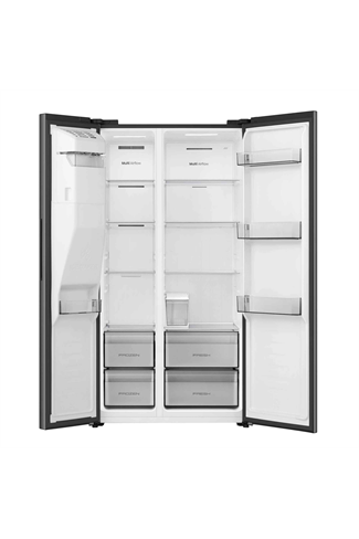 Hisense RS5P528STBE 528L American Side By Side Fridge Freezer Black