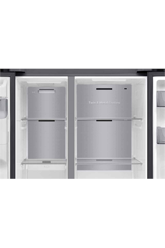 Samsung RS70F66KCFEU 634L Side by Side Frost Free American Fridge Freezer