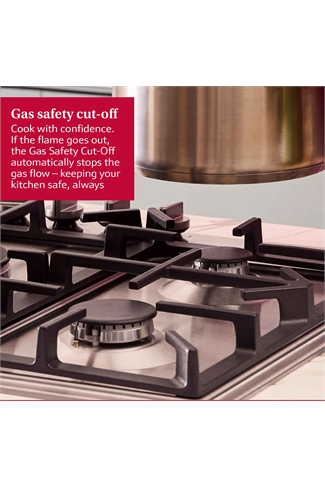NEFF T26CIP8N0 58cm Stainless Steel Built-In Gas Hob