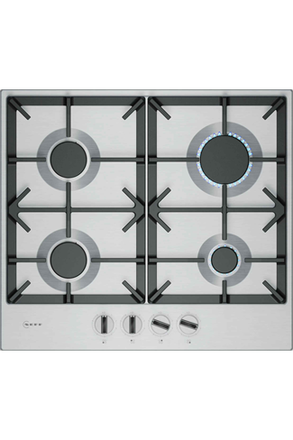 NEFF T26CIP8N0 58cm Stainless Steel Built-In Gas Hob