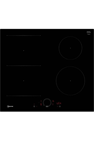 NEFF T56FHS1L0 60cm Black Built-In Induction Hob