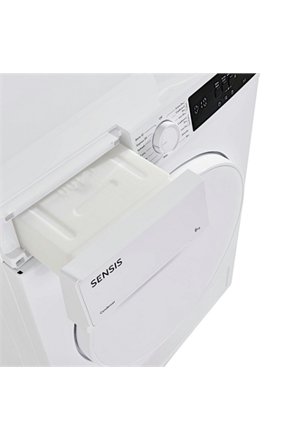 Sensis TDCF018BW White 8kg Condenser Tumble Dryer