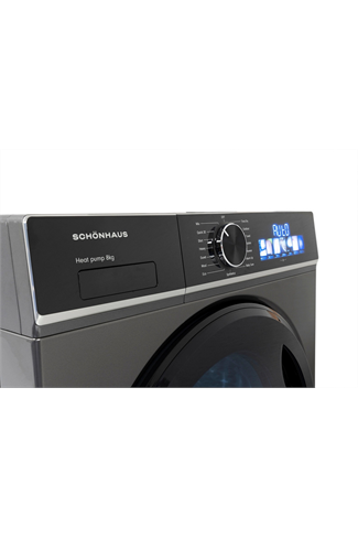 Schonhaus TDSHF018A3G Graphite 8kg Heat Pump Tumble Dryer