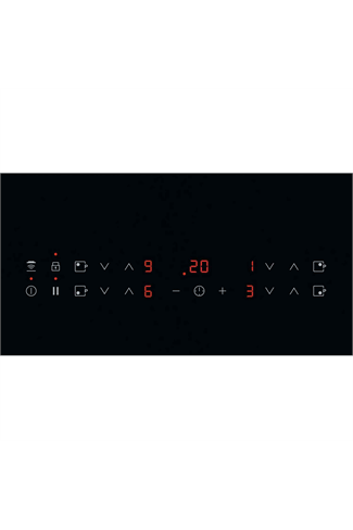 AEG TN64IA00XB 60cm 4 Zone Induction Hob with Hob2Hood Black