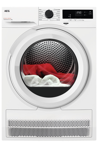 AEG TXH508A4R White 8kg Heat Pump Tumble Dryer A++ Rated
