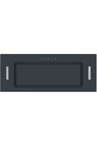 Cata UBICON52BK.1 Glass Canopy â€¢ 52cm â€¢ 3 Fan Speeds â€¢ LED Lighting â€¢ Touch Control â€¢ Suit
