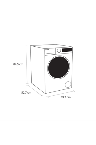 Sensis WDF018514AW White 8kg/5kg 1400 Spin Washer Dryer