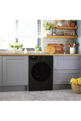 Beko WDL742431B Black 7kg/4kg 1200 Spin Washer Dryer