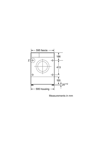 Bosch Serie 4 WKD28352GB Integrated White 7kg/4kg 1350 Spin Washer Dryer