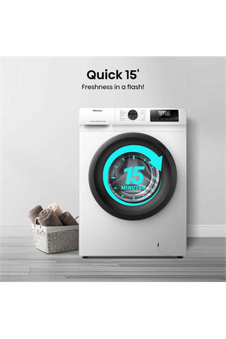 Hisense WF1Q1041BW White 10kg 1400 Spin Steam Washing Machine A Rated