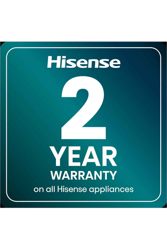 Hisense WF1Q1041BW White 10kg 1400 Spin Steam Washing Machine A Rated