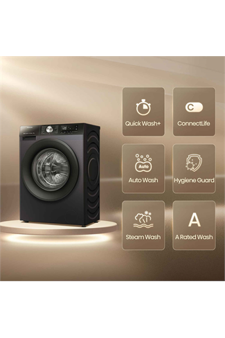 Hisense WF3S8043BB3 Black 8kg 1400 Spin Washing Machine 
