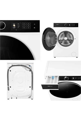 Hisense WF5I9043BWFS 9kg 1400 Spin KitchenFit Washing Machine White