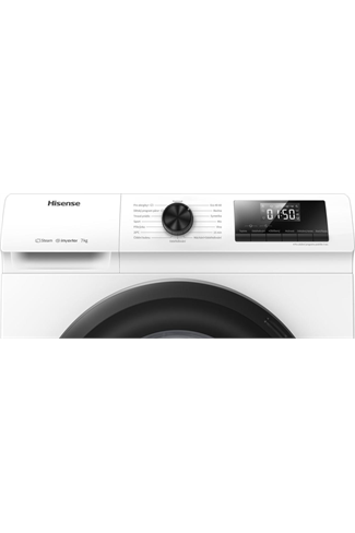 Hisense WFQP7012EVM White 7kg 1200 Spin Washing Machine