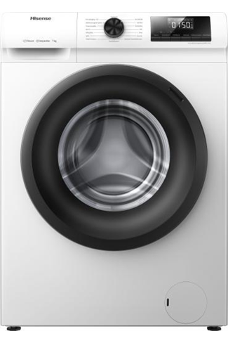 Hisense WFQP7012EVM White 7kg 1200 Spin Washing Machine