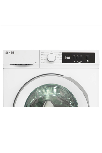 Sensis WMF01814AW White 8kg 1400 Spin Washing Machine