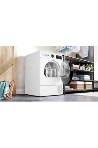 Bosch WQG24502GB White 9kg Heat Pump Tumble Dryer A+++ Rated
