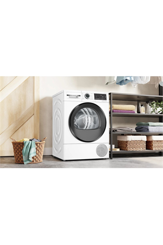 Bosch WQG24502GB White 9kg Heat Pump Tumble Dryer A+++ Rated