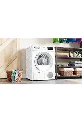 Bosch WTH85224GB White 8kg Heat Pump Tumble Dryer
