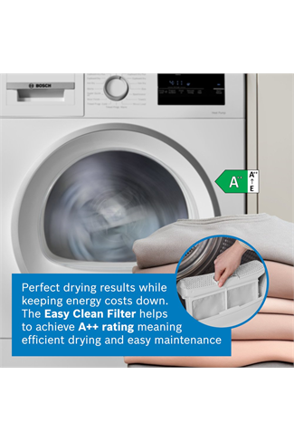 Bosch WTH85226GB White Series 4 8kg Heat Pump Tumble Dryer